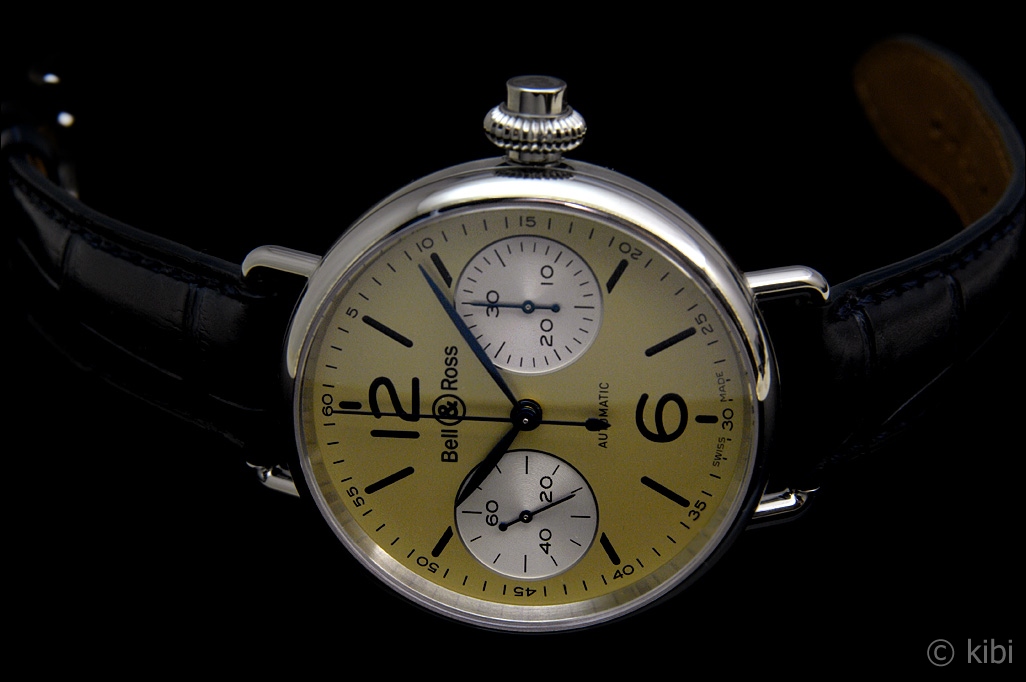 Bell Ross WW1 Chronograph Monopusher Ivory some pics