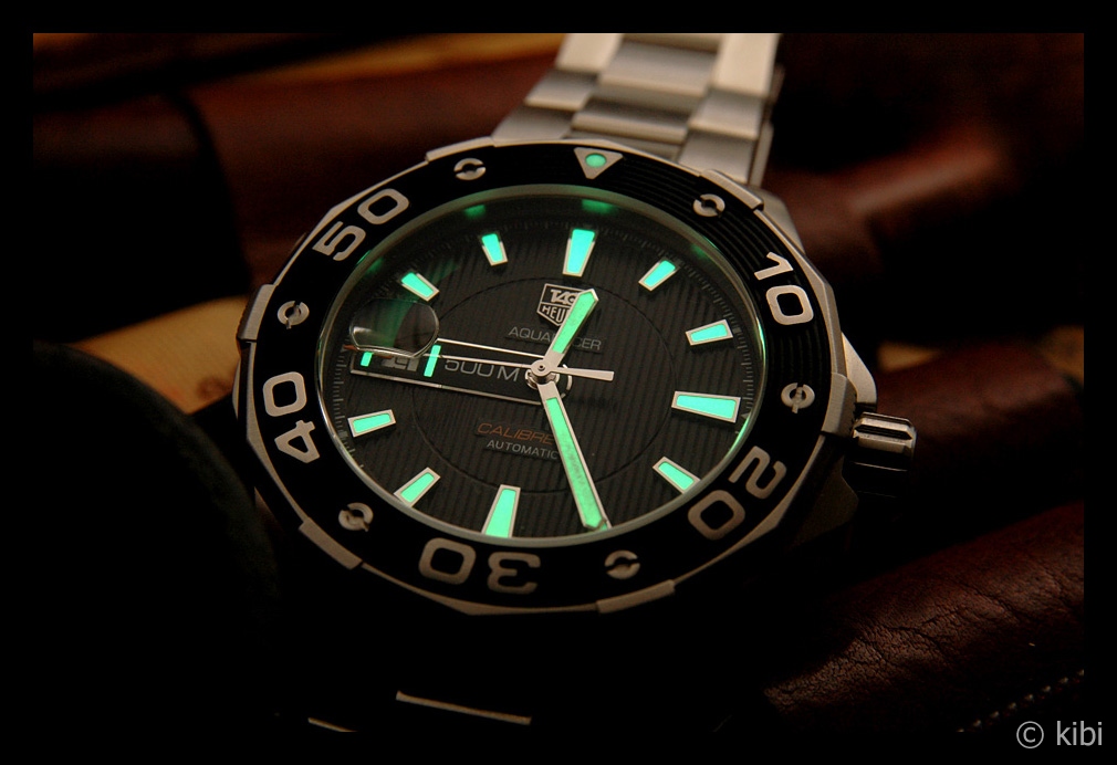 TAG Heuer Aquaracer 500M Calibre 5 some photos WatchUSeek